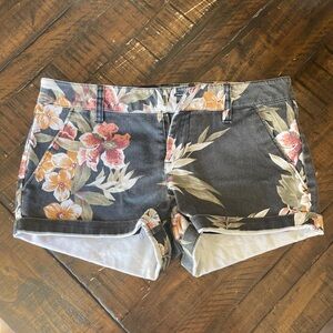 Volcom flower shorts